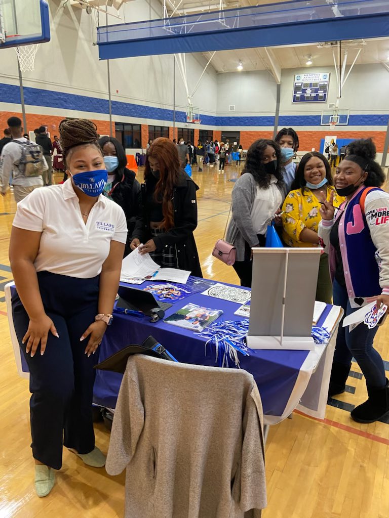 SouthwindHS's tweet photo. 78 Southwind HS Seniors had the opportunity today to attend the HBCU College Fair at the Memphis Athletic Ministry.ย ย Many applications, acceptances, & scholarships were awarded today! #CreateOptions #SHSis38125 ๐ https://t.co/UrJyBOrRLq