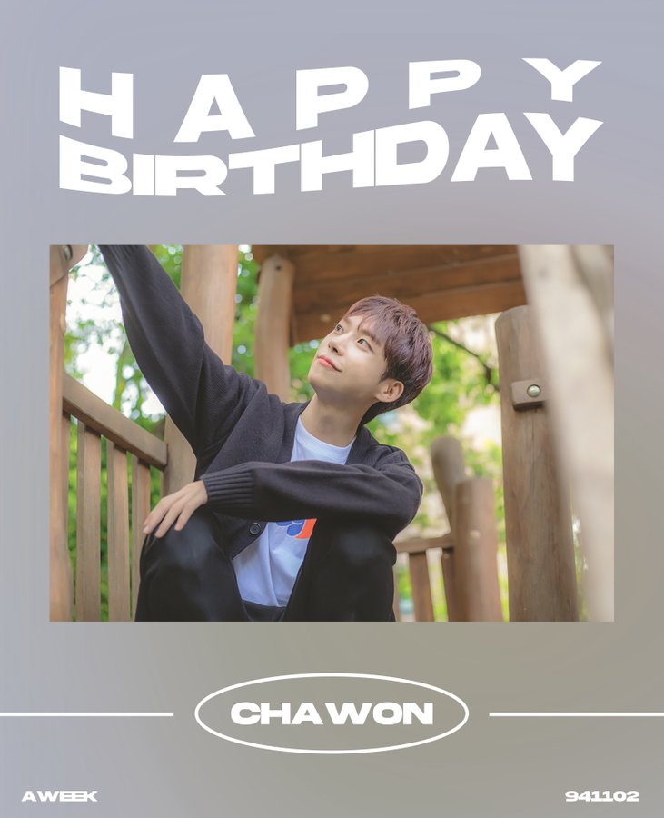 whatthekpop1's tweet image. Happy birthday to #AWEEK&apos;s #Chawon! 🎉 #kpop