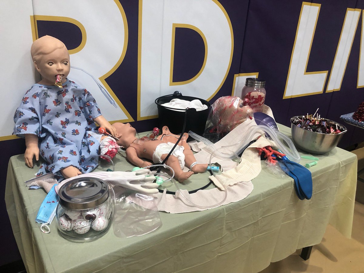Physiocamp participated in a trunk or treat event in Greenville, NC this past weekend! Check out our spooky table decorations and also our website for more info on what we do for the community!