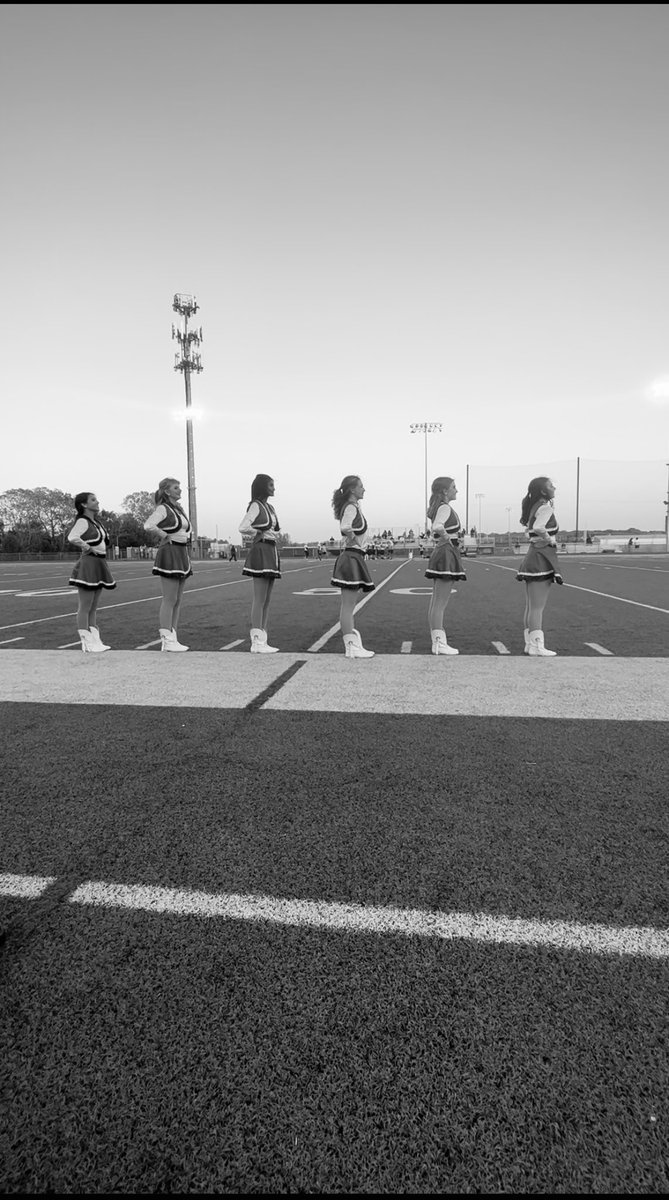 Last football game this Thursday! Come watch our last time on the field for the 21-22 Pantherettes&lt;3 ❤️🖤