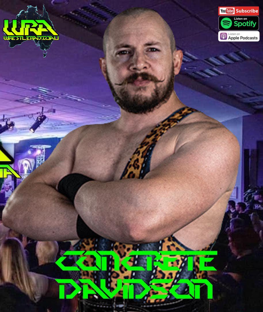 WrestleRadioAU's tweet photo. Our guest this week dropping Wednesday is none other than @StrongConcrete we had a great, fun conversation that I can’t wait for you all to hear and see!! 
@PWAaustralia @newypro @WSWWrestlingAUS #aussiewrestling https://t.co/ealN7LghqG