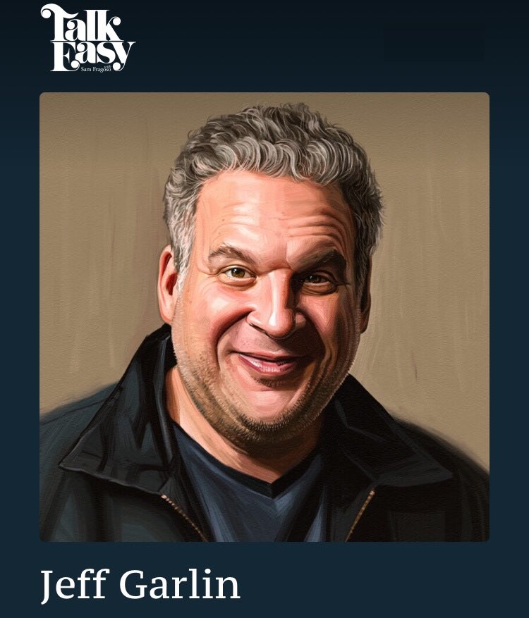 GarlinInfo's tweet photo. Enjoy the brand new chat on @TalkEasyPod with my friend @SamFragoso & take care. #jeffgarlin #talkeasy #CurbYourEnthusiasm #TheGoldbergs #comedy #talkeasypodcast #comedian #curb #takecare #bigbowlofjoy https://t.co/5tvZnXi15S