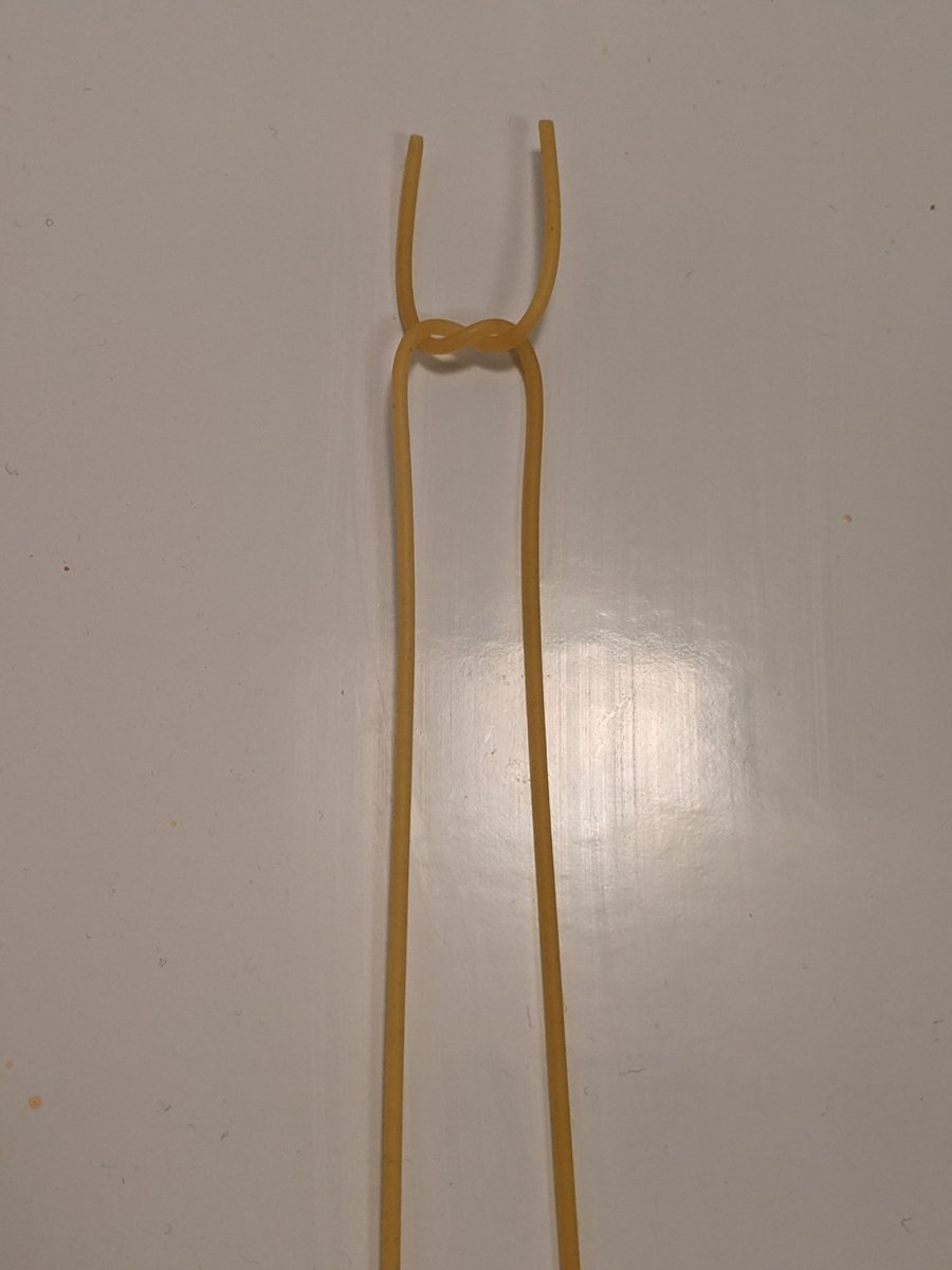 GeorgeTechNerd's tweet photo. @BarillaUS We found this in a package of thick spaghetti. What are the odds? #ThoughtYouShouldKnow #Barilla #Spaghetti https://t.co/BqSguUlZCz