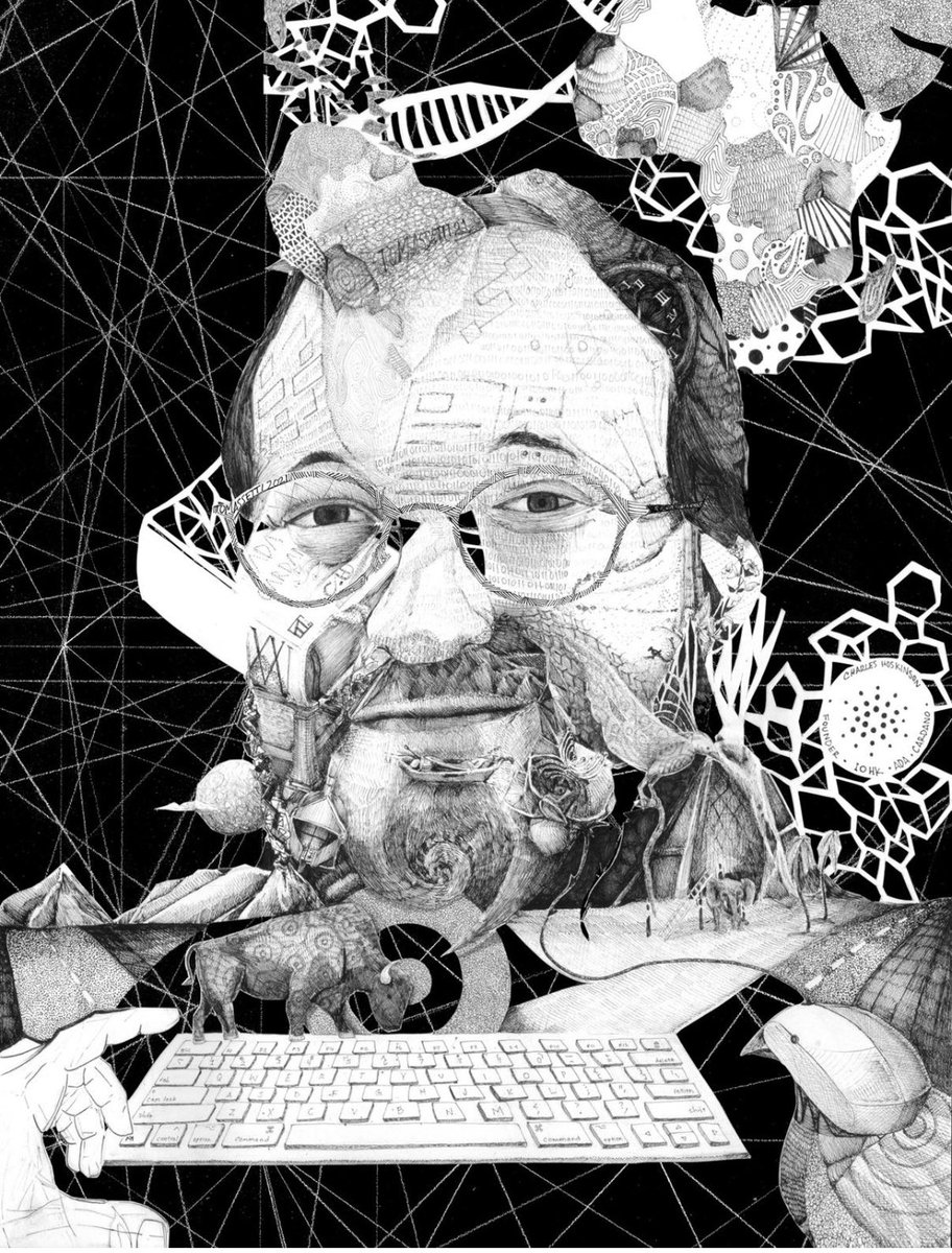 Hey friends! We are so excited about #plantacrypto first drop on Nov 5th !! 55 NFTs of <a href="/IOHK_Charles/">Charles Hoskinson</a>’s portrait by our favorite @TomassettiArt