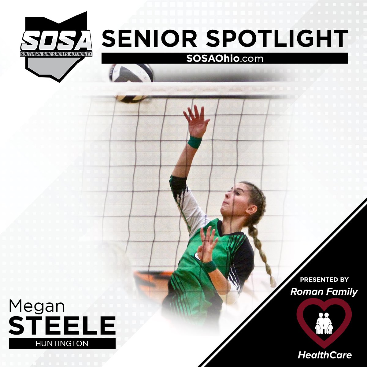 This week’s Senior Spotlight, presented by Roman Family Healthcare, shines on <a href="/SectionTwp/">TWP Student Section</a>’s <a href="/megantsteele/">megan steele</a>.

Steele has always been a fan favorite in the TWP and is also one of our favorite players to talk with. She ends her career with 1,200 kills, 1,320 digs and 134 aces.