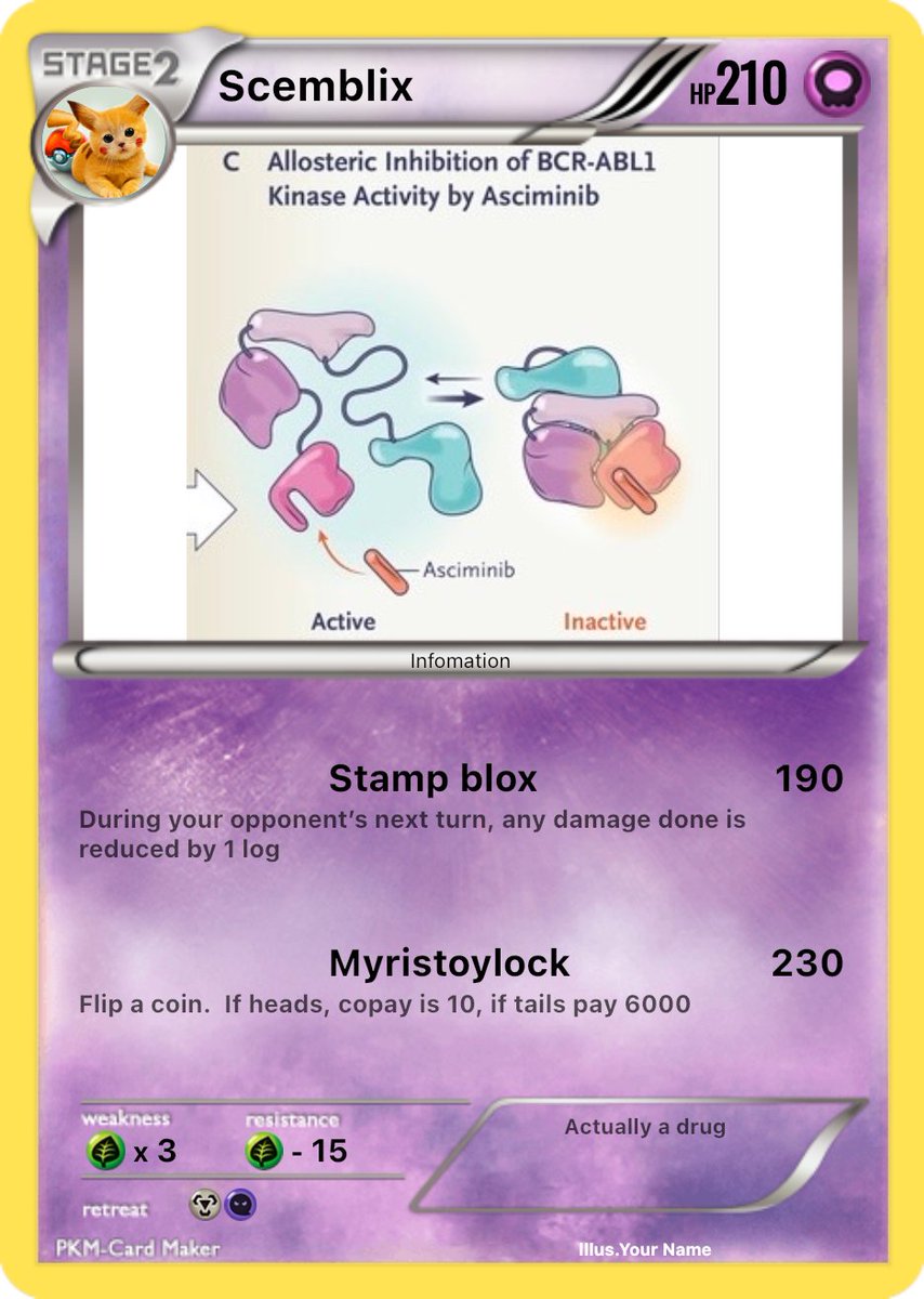 New Pokémon Alert 🚨 😂😂 (Courtesy of our Twitterless hematologist Dr. Foster)