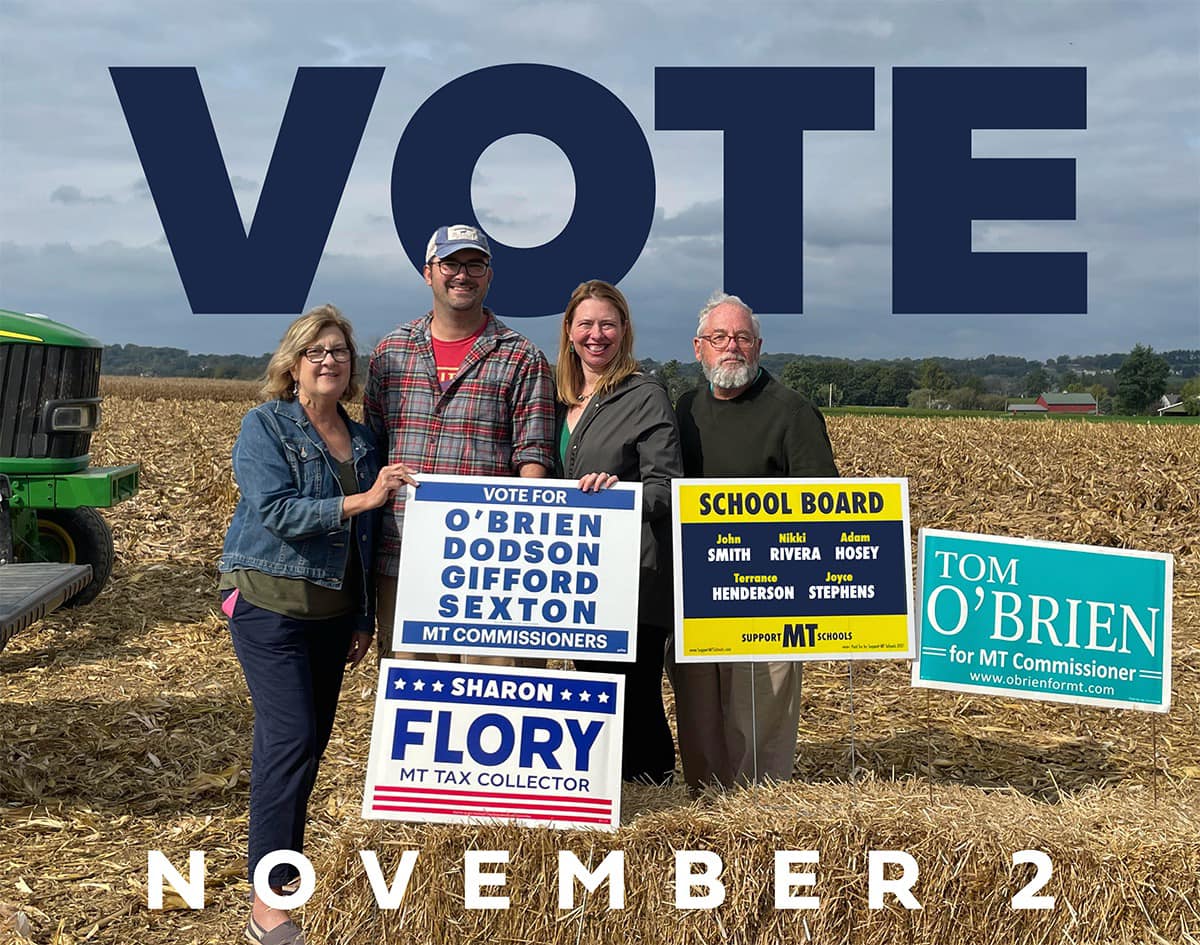 AlexBloom_05's tweet photo. Tomorrow is the big day in Manheim Township, PA where my mother Carol Gifford is up for reelection! So proud of her for running a great commissioner campaign -- to my PA friends, please support her! #TurnPABlue #VotePA https://t.co/Sg5j9bKQy8 https://t.co/TjYcU2WsgO