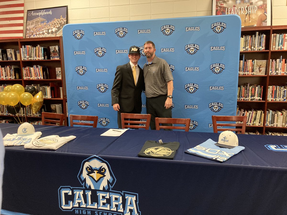 MattBullard14's tweet photo. Officially a Tiger! @NEMCCBASEBALL 
@AlecEtheredgeSC @CaleraHigh @eastcoastbball https://t.co/zFc3qjAAd1