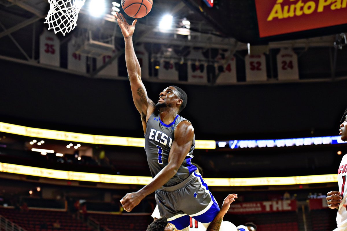 ECSUVikings's tweet photo. Final: Vikings fall to @PackMensBball 87-68

Scoring Leaders:
#0 Zac Hobbs 14 pts
#1 Brandon Belotti 10 pts
#4 Charles Page 10 pts
#5 Shykeef Daniels 8 pts
Rebounds: Hobbs &amp; Daniels, 5 each 
Assists: Hobbs 3
Blocks: DeAndre Barrett 2 https://t.co/3ulVcP2dXg