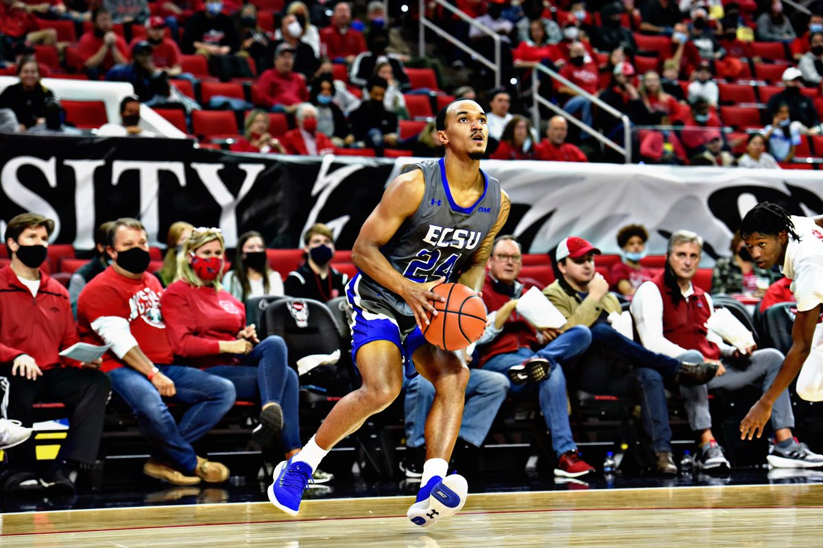 ECSUVikings's tweet photo. Final: Vikings fall to @PackMensBball 87-68

Scoring Leaders:
#0 Zac Hobbs 14 pts
#1 Brandon Belotti 10 pts
#4 Charles Page 10 pts
#5 Shykeef Daniels 8 pts
Rebounds: Hobbs &amp; Daniels, 5 each 
Assists: Hobbs 3
Blocks: DeAndre Barrett 2 https://t.co/3ulVcP2dXg