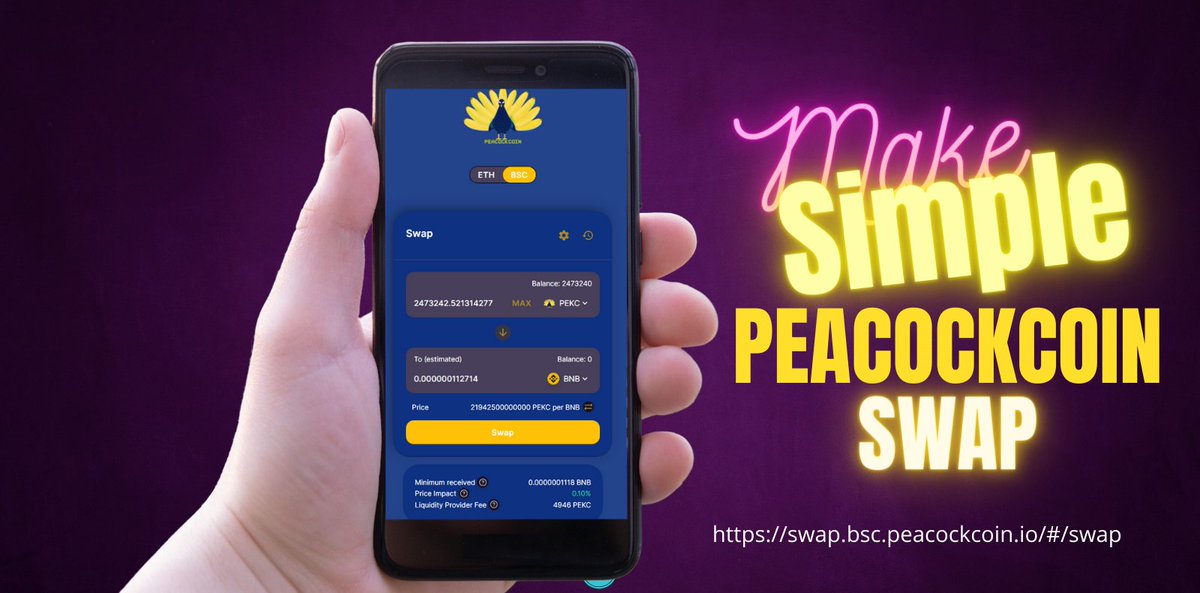 PeacockCoin | Official 🦚 tweet media