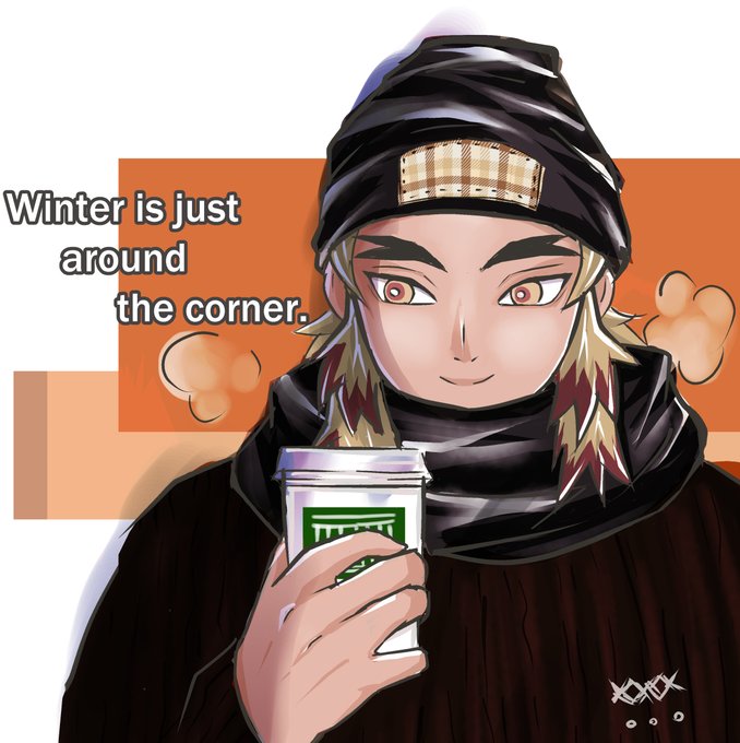 水仙月のまよなかさんがTwitterに投稿した煉獄杏寿郎(鬼滅の刃)のイラスト。