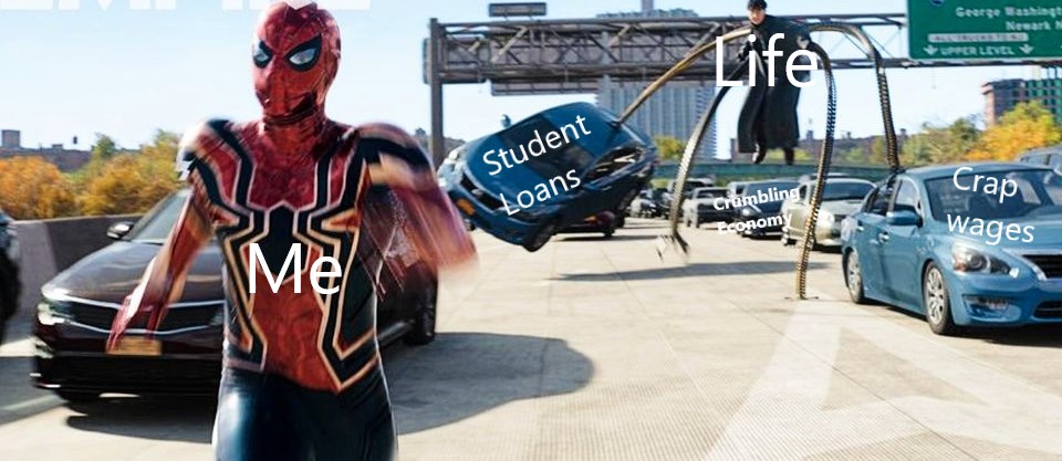 lordsofswine's tweet photo. Anyone in the mood for some #SpiderManNoWayHome memes?
Well here, have one on us! Share it far and wide!
And if it sucks, let us know! ๐
#meme #memefactory #laughs #Marvel #comics #MCU #Spiderman #funny #relatable #podcast #popculture #swinery #lordsofswine #hypetrain #letsgo https://t.co/YcJQ8UbSRT