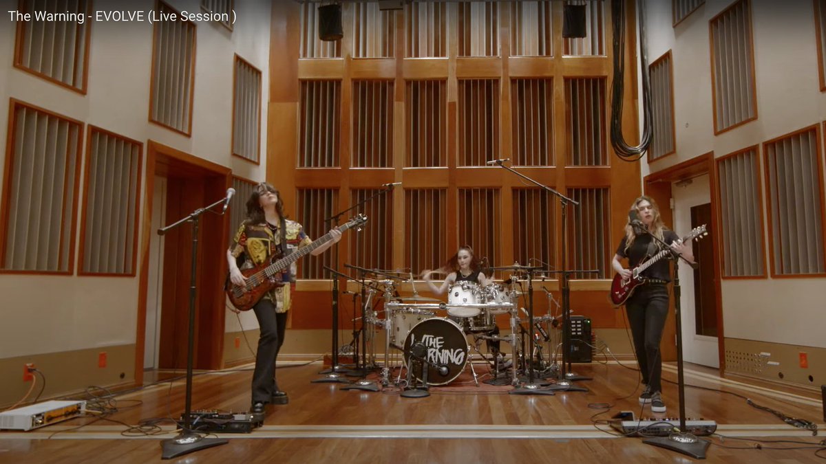 TheWarningAust's tweet photo. The Warning - EVOLVE (Live Session) now available on the band's #youtube channel
🎥 https://t.co/5ScNhjZrfi
#TheWarning #TheWarningBand #TheWarningEVOLVE #WomenThatRock #RockMusic https://t.co/lz9SlWqFl4
