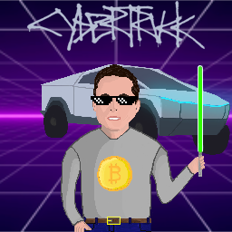 CryptoMusks's tweet photo. Day 1 of tweeting a 1/10,000 algorithmically generated #CryptoMusk at @elonmusk until he notices us.
Links: https://t.co/5850zHfUNu
#CryptoMusks #Ethereum #ETH #Crypto #Cryptocurrency #Bitcoin #Starwars #Tesla #CyberTruck #NFT #NFTArt https://t.co/exkRjumnAx
