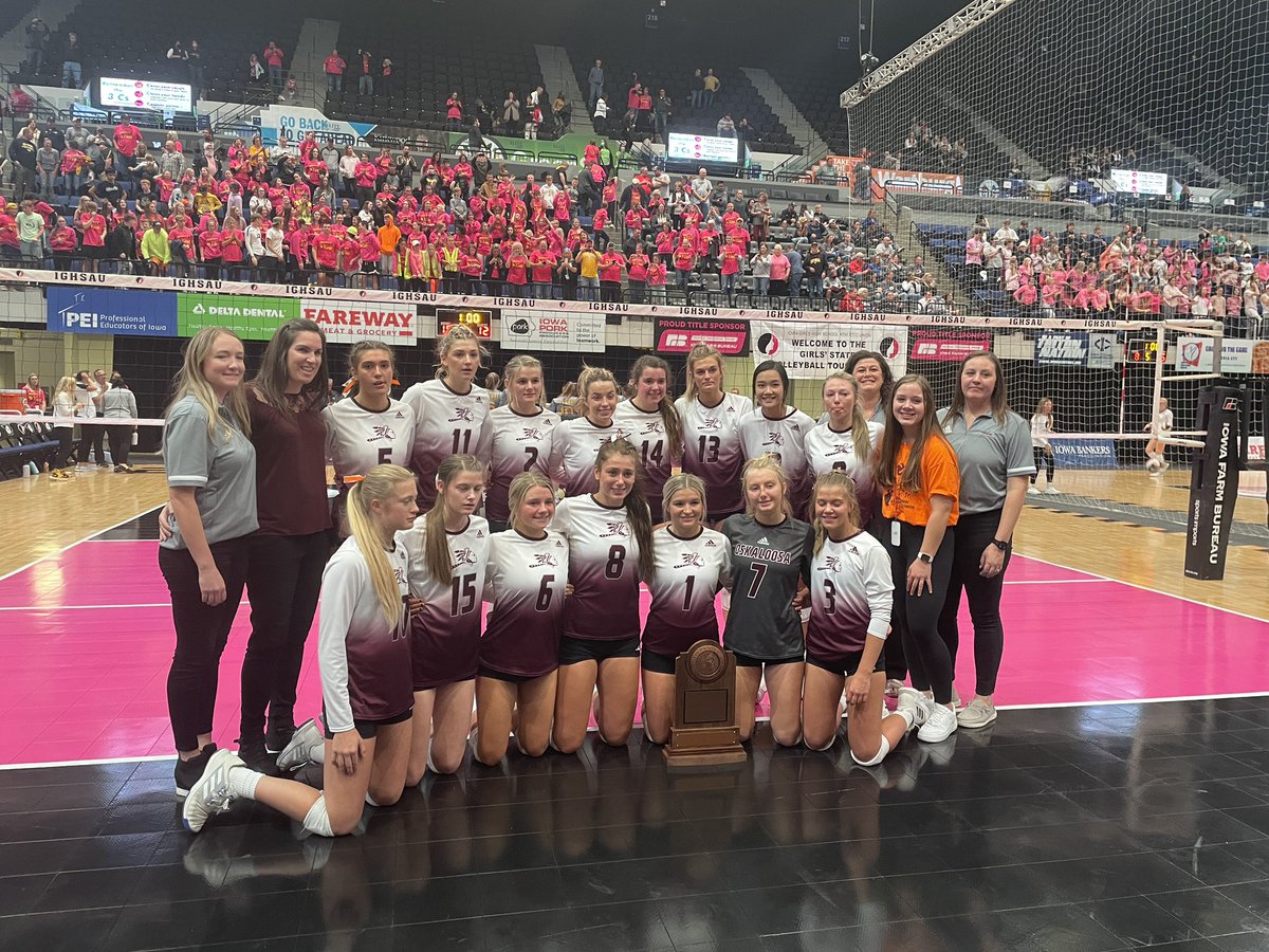oskyhighschool's tweet photo. Congratulations on a great season Oskaloosa Volleyball Girls! https://t.co/lvHxSEAJbg