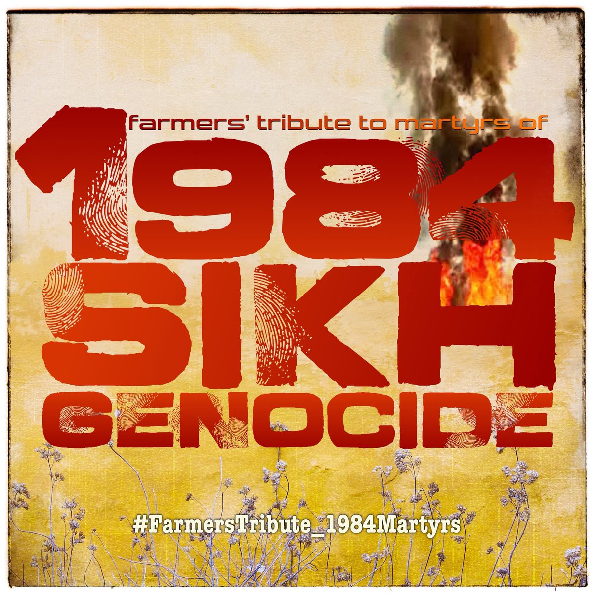 kisanektamorcha's tweet photo. Is violence a reason to end up fight fr the right?
Years bck, precious lives were lost &amp; the same is being repeated today
Innocents are dying in their race towards right 
#FarmersTribute_1984Martyrs https://t.co/j9Kq2TrdF1