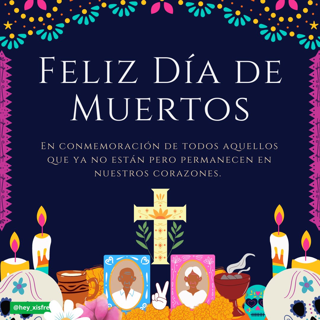 virintad's tweet photo. Recordemos con cariño a nuestros seres queridos que ya no se encuentran con nosotros. 💀🏺🌺🌸🌼

#virintad #virintad2021 #conmemorandoalosnuestros👊🏾 #conmemorandoalosmuertos #diademuertos #diadelossantosdifuntos https://t.co/9brQdLatmW