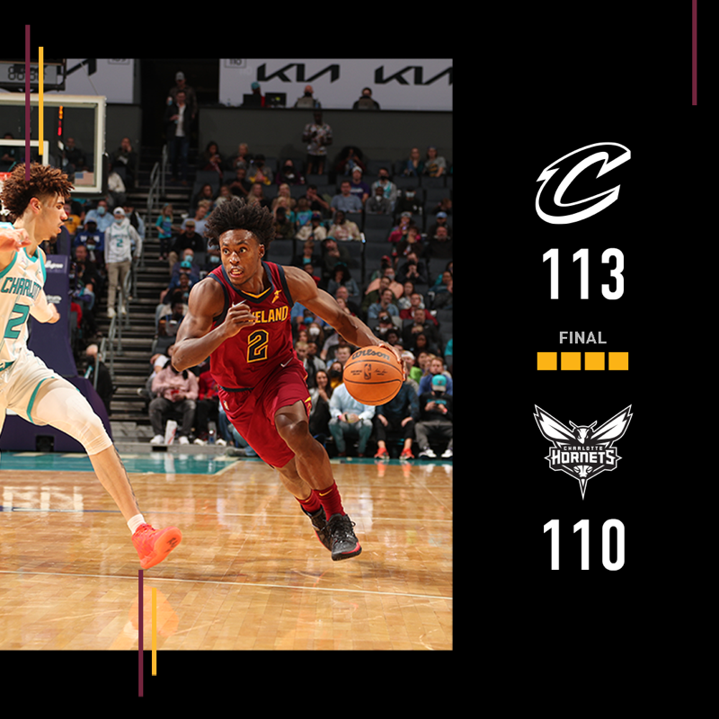 cavs's tweet photo. CAVS WIN! #LetEmKnow