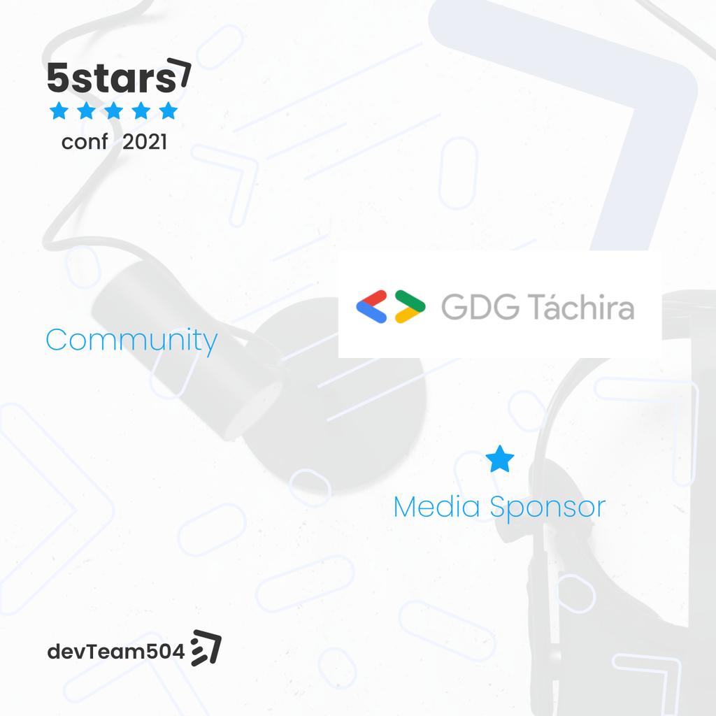 Ya te apuntaste para la conferencia insignia 5Stars Conf 2021 del <a href="/DevTeam504/">devTeam504🇭🇳</a> este Viernes 5 y Sábado 6 de Noviembre

Link para Inscripción: bit.ly/5StarsConf2021
.
.
.
.
Totalmente Gratis!!!