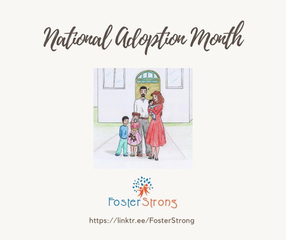 This November we acknowledge #NationalAdoptionMonth and the 120,000 children in #fostercare waiting to be adopted... 💙

#naam2021 #adoption #fostercare #childwelfare #fostercareawareness #adoptionawareness #fosterstrong