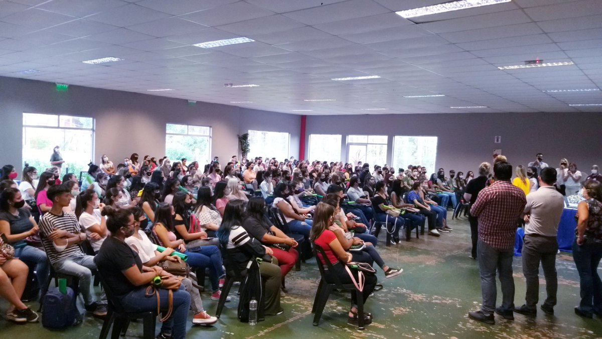 Participamos Junto al Equipo  <a href="/DirEdSup_Mnes/">DirEdSup MISIONES</a> del cursillo de ingreso de la  ENS N°11 de Eldorado.223 personas eligieron estudiar docencia. 
Gracias por hacer posible nuevas ofertas <a href="/herrerayflia/">Oscar Herrera Ahuad</a> <a href="/jalbertogalarza/">Juan Alberto Galarza</a>  <a href="/grillo141/">Ruben Dario</a> <a href="/cjdechat/">Christian Dechat</a> <a href="/linares_cielo/">Cielo Linares</a> <a href="/CGEMisiones/">CGE Misiones</a> <a href="/udpm_misiones/">UDPM</a>