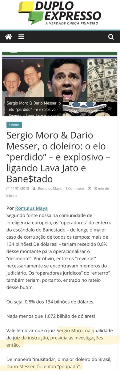 romulusmaya's tweet photo. Pergunta:
#DarioMesser, o "doleiro dos doleiros", estará presente na cerimônia de filiação de @SF_Moro ao Podemos??
🤔 https://t.co/9Xf6gB2PXV