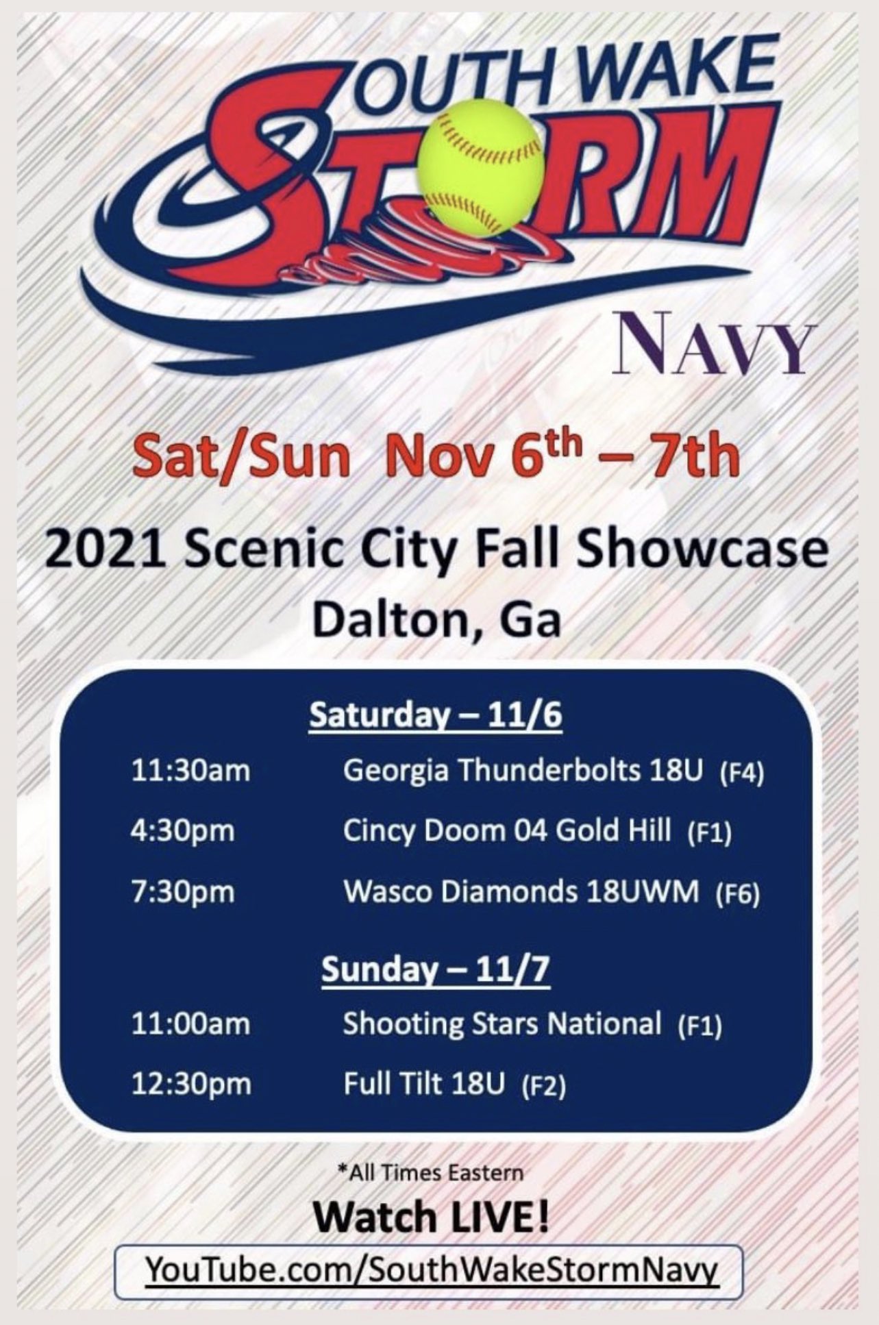 Mike on Twitter "SCENIC CITY FALL SHOWCASE! Come see SWSNavy at JACK