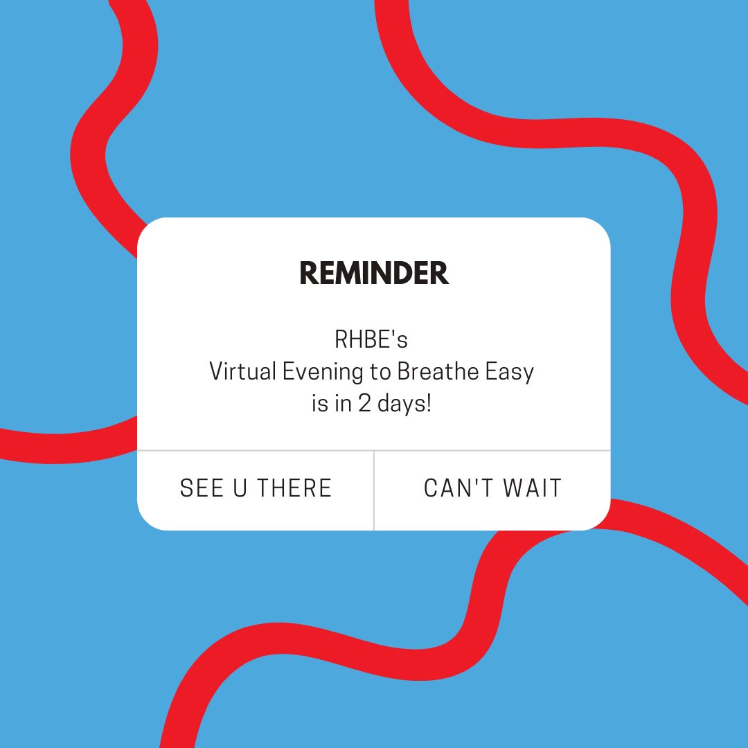 Ride4Lungs's tweet photo. Just two more days until the virtual night of our Annual Evening to Breathe Easy. The RHBE family is looking forward to seeing you there! #RHBE #EveningtoBreatheEasy https://t.co/YmEpne6OPF