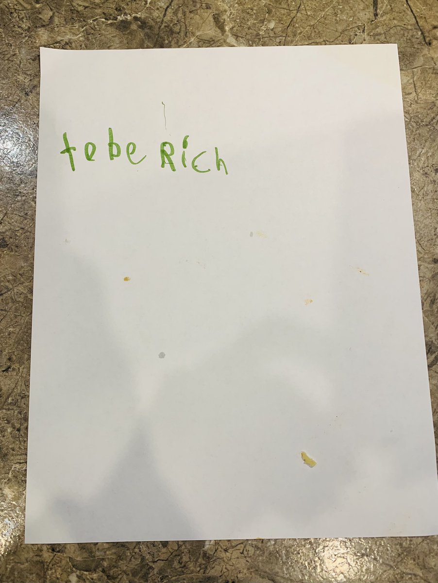 jennifermacki22's tweet photo. My son started his Christmas list ....#toberich #mywishtoo https://t.co/Itqh7X1TSG
