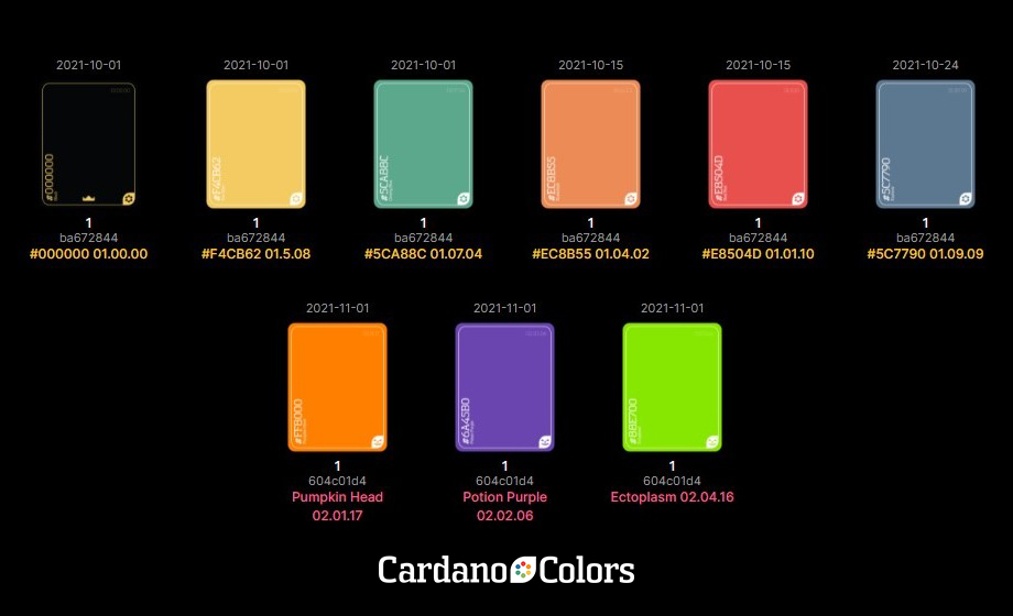 CARDANO COLORS | CNFT tweet media