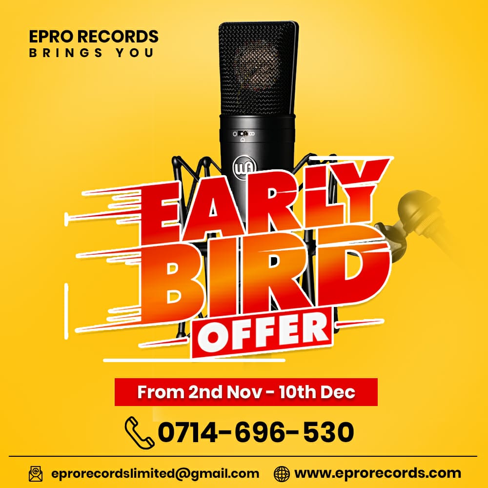 eprorecords's tweet photo. We are giving out an Amazing Offer that will be running from 2NOV-10DEC.
(Exclusive to Kenya only).

 Click on the Link below
https://t.co/JDKjZhT65j

#eprorecords #eprosounds #amazingoffers #music #musicpassion #musicislife #musician 
#musicproduction #goodmusic #gaintricks https://t.co/W4NLp6WBG0