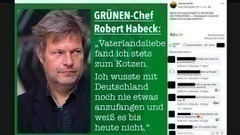 Warum bewirbt sich der grüne Deutschlandhasser R,Habeck in D. um ein Ministereramt wenn er folgende negative Meinung über Deutschland äußert. 
Ich wusste mit Deutschland nie was anzufangen und weiss es bis heute nicht.  Ich bin dagegen das so ein Mensch deutscher Minister  wird.