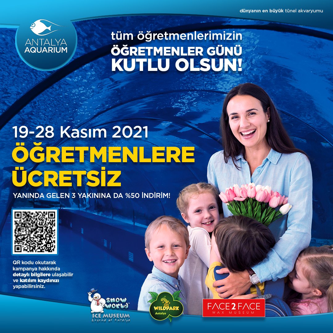 Tüm öğretmenlerimize ücretsiz. Detaylı bilgi ve kayıt linki:
antalyaaquarium.com/tr/ogretmenler…