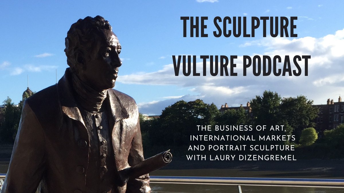 AntiqueBronze1's tweet photo. On, The Sculpture Vulture Podcast, today -  we talk to Laury Dizengremel about the business of art, international markets and portrait sculpture. Be Inspired By Sculpture! https://t.co/eBFousBKNq