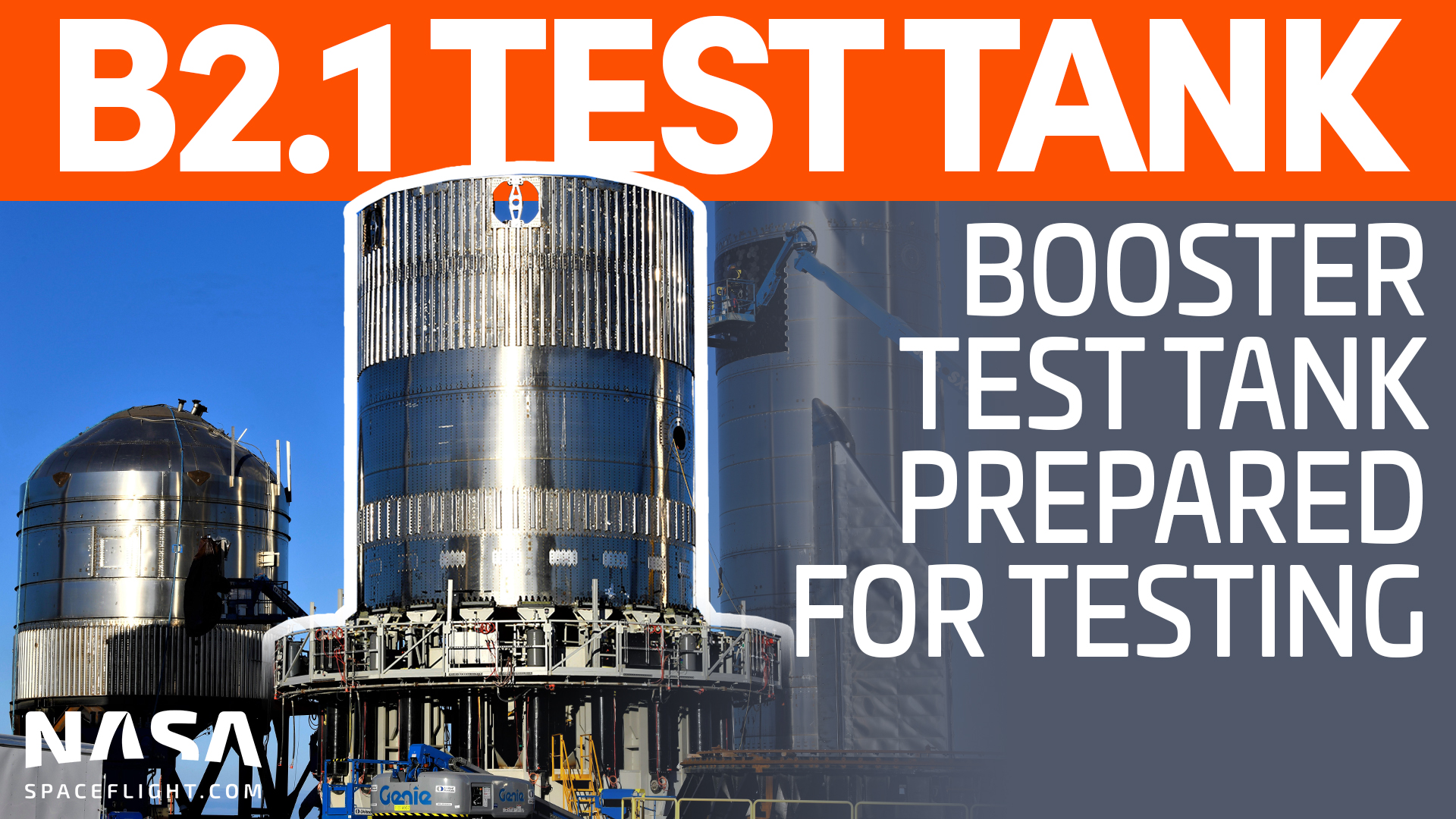 Jack Beyer on Twitter "The B2.1 test tank was prepared for testing