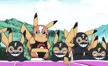 pussykatfelix's tweet photo. Therapist: The gimp suit Pikachu gang can’t hurt you, they aren’t real.
Gimp Suit Pikachu Gang: https://t.co/8CyCkiEiCC