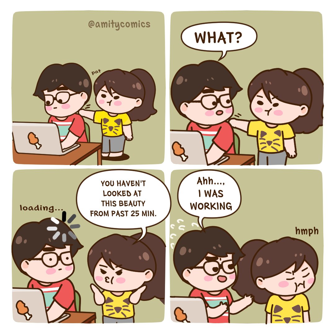 amitycomics's tweet photo. Why don't you see this beauty🤗
.
Tag your beauty partner💕
.
#lovebirds  #love #couple #couplecomics #dailycomic #comicinspiration  #leolily1111 #funnycomics #comiclove  #relatable #shortcomics #digitalcomics #kiss #heartwarming #life #hugs #comicsart #comicpage #relatablecomic https://t.co/nBUE4AsnqF
