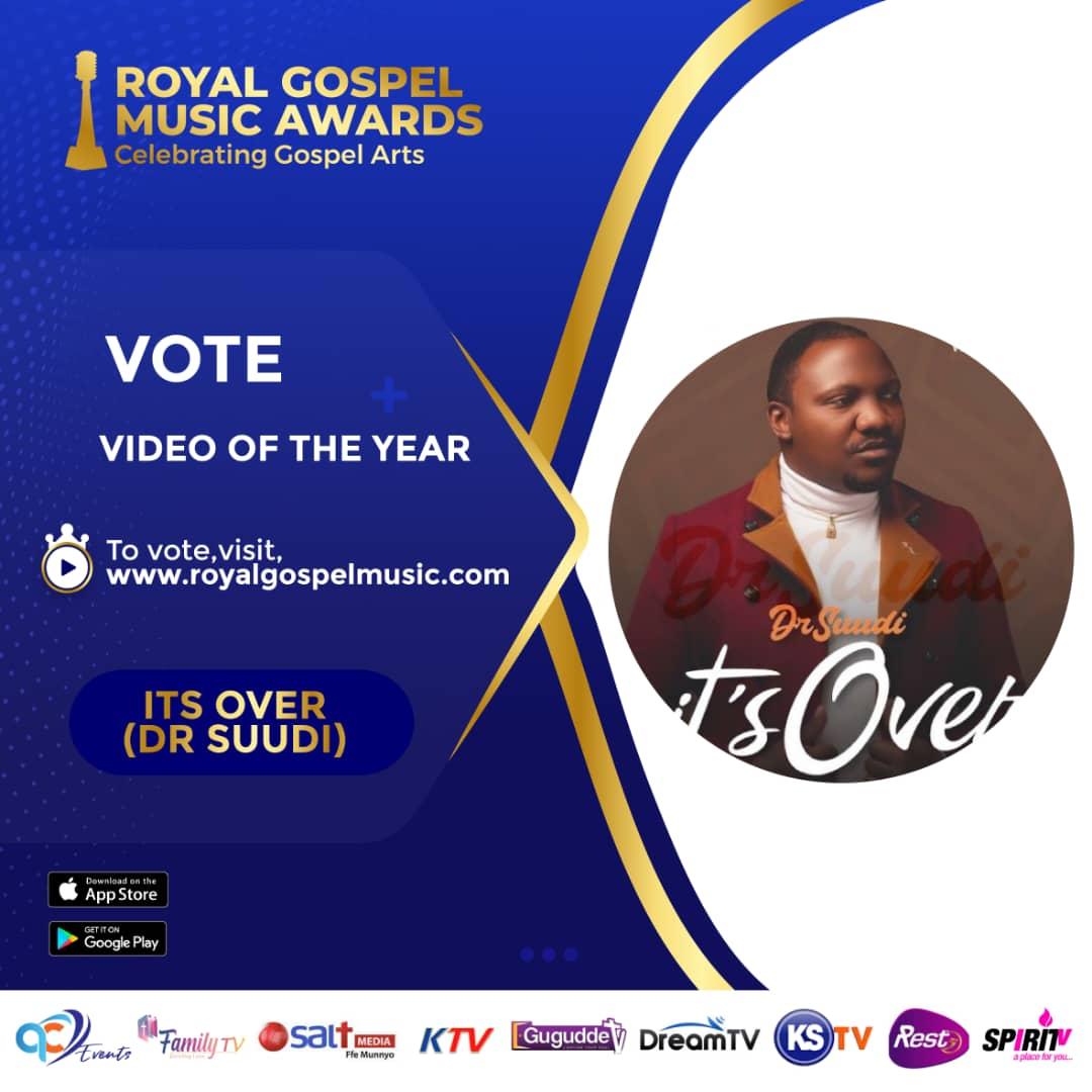 moseskoshland's tweet image. If there was one song that did move me and gave me hope, @IamDrSuudi's #ItsOverVideo was the right one. 
This same song has been nominated for #VideoOfTheDay Award in the @rgmawards.  kindly vote for it via royalgospelmusic.com.