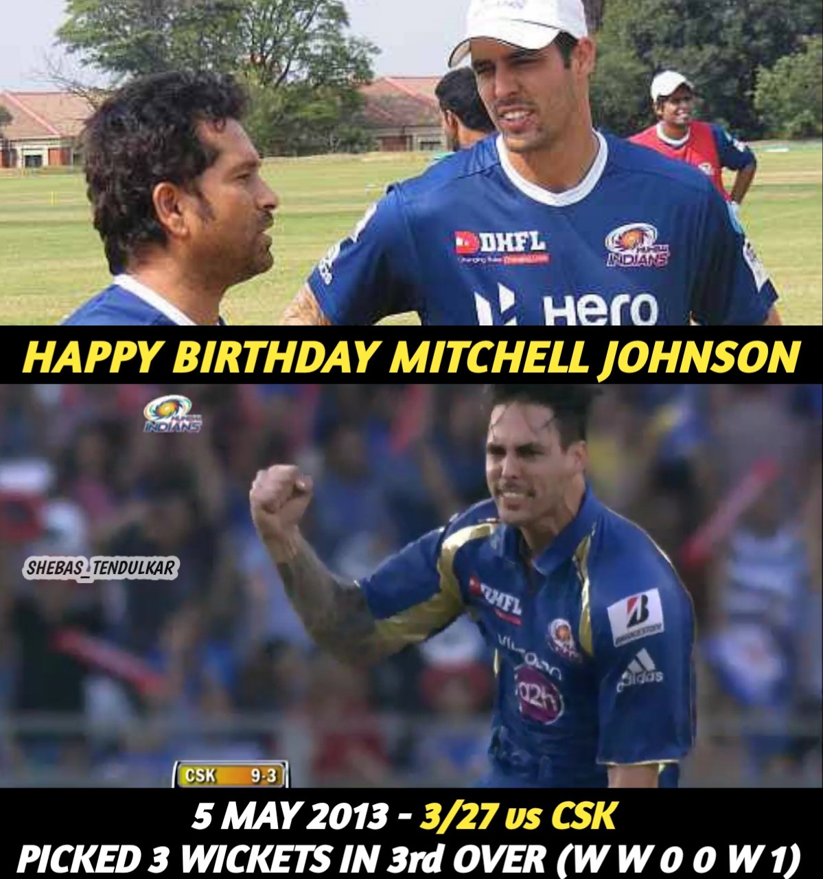 Happy Birthday Mitchell Johnson 
