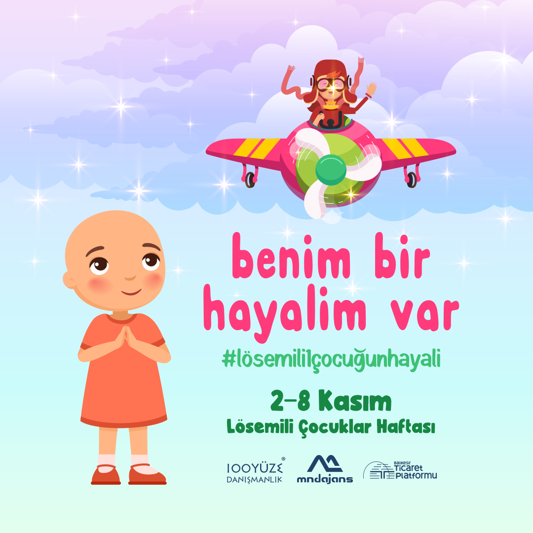 Her şey bir çocuğun hayali ile başladı...
"maskemi atarım, hayalime koşarım"

2-8 Kasım #LösemiliÇocuklarHaftası
#lösemili1çocuğunhayali🎗️