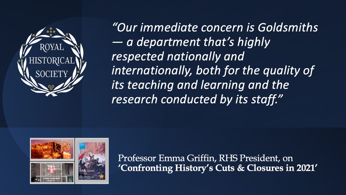 Royal Historical Society (@royalhistsoc) on Twitter photo New on <a href="/RoyalHistSoc/">Royal Historical Society</a>'s blog: 'Goldsmiths, Aston, Kingston, LSBU .... Confronting History Cuts and Closures in 2021', by RHS President Emma Griffin blog.royalhistsoc.org/2021/11/02/gol…
#twitterstorians #HistoryMatters New on <a href="/RoyalHistSoc/">Royal Historical Society</a>'s blog: 'Goldsmiths, Aston, Kingston, LSBU .... Confronting History Cuts and Closures in 2021', by RHS President Emma Griffin blog.royalhistsoc.org/2021/11/02/gol…
#twitterstorians #HistoryMatters
