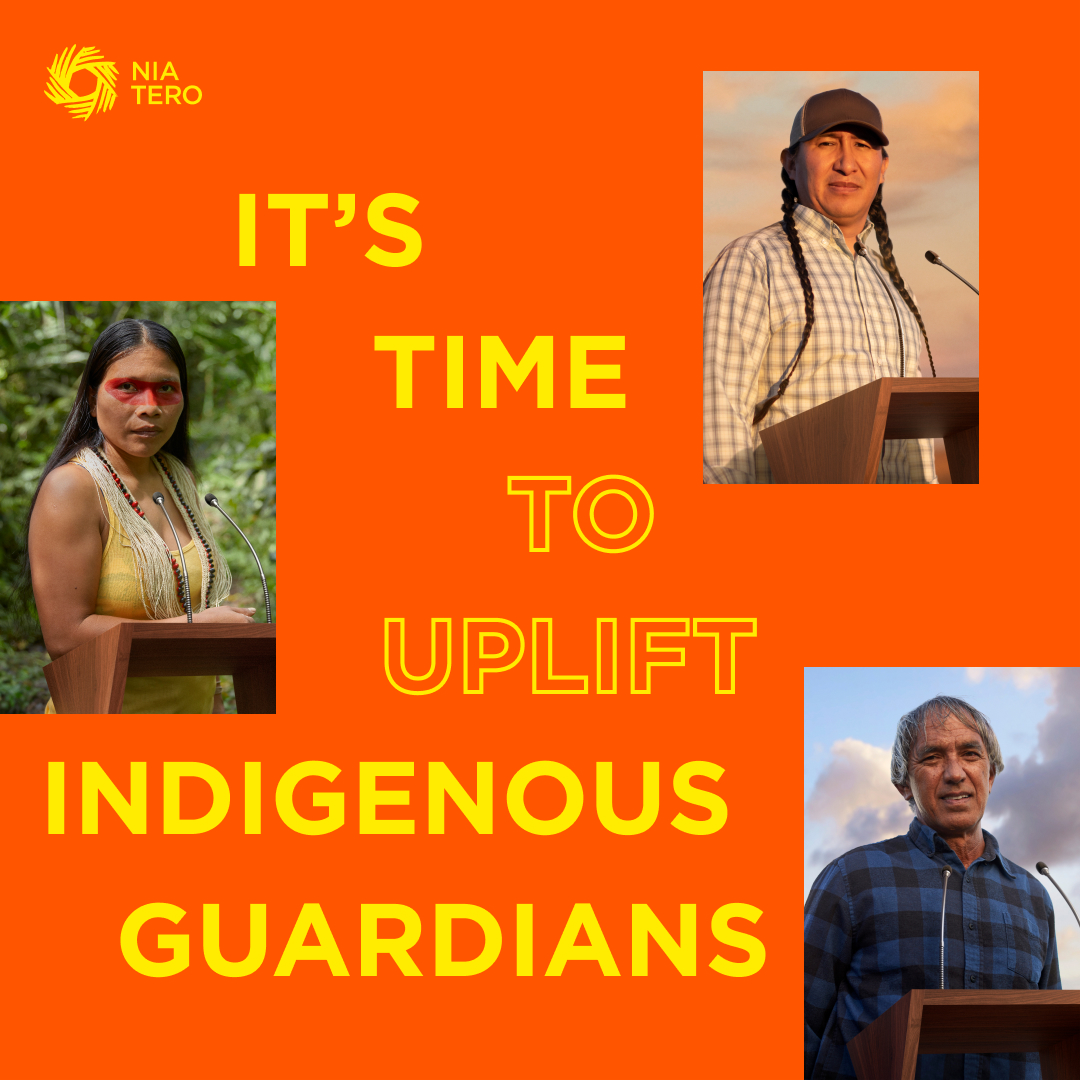 NiaTero's tweet photo. It's time to uplift Indigenous guardians and Indigenous-led solutions in the fight against climate change!

Join us throughout #COP26 → https://t.co/j5YvuWhwey

📷 @AFrontlines, Lauren Monroe Jr., @hokuleacrew 
#IndigenousRights #IndigenousKnowledge #IndigenousGuardianship https://t.co/8EOOnYYLMe