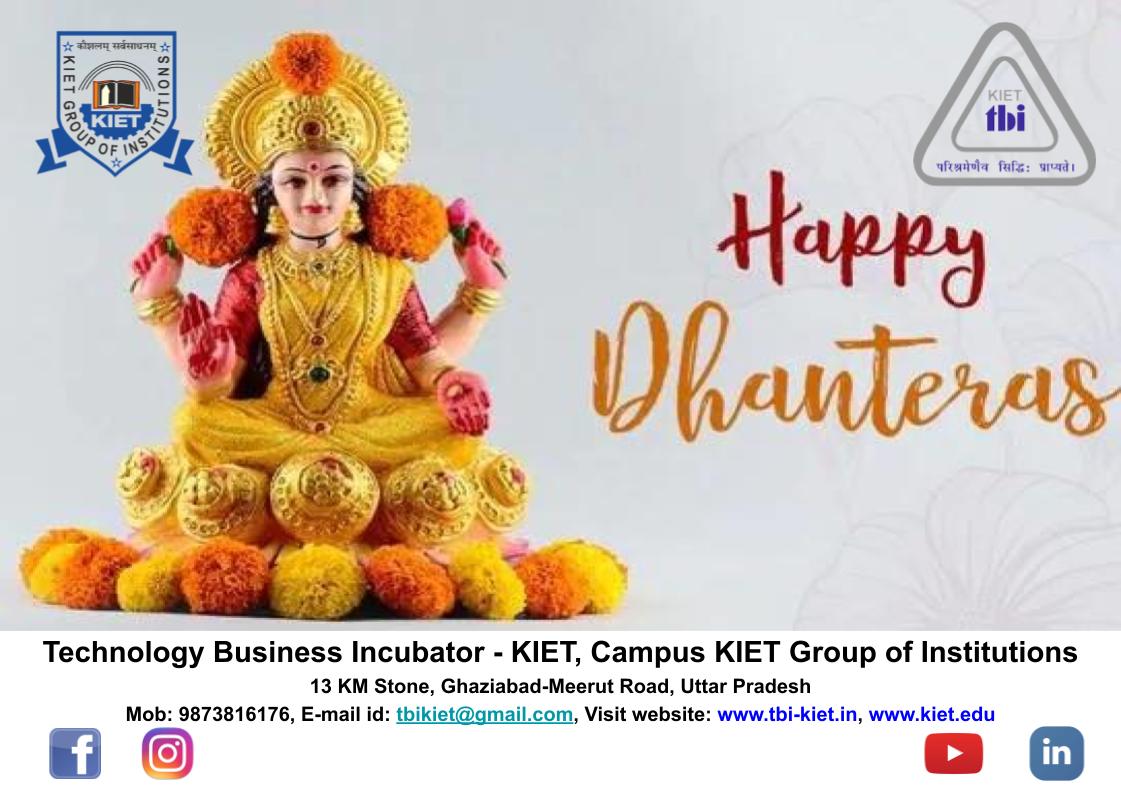KietTbi's tweet photo. #Dhanteras
May the Goddess of Wealth fill your abode with worldly treasures and always bring in prosperity in your life. https://t.co/P7Ta6YOGGY