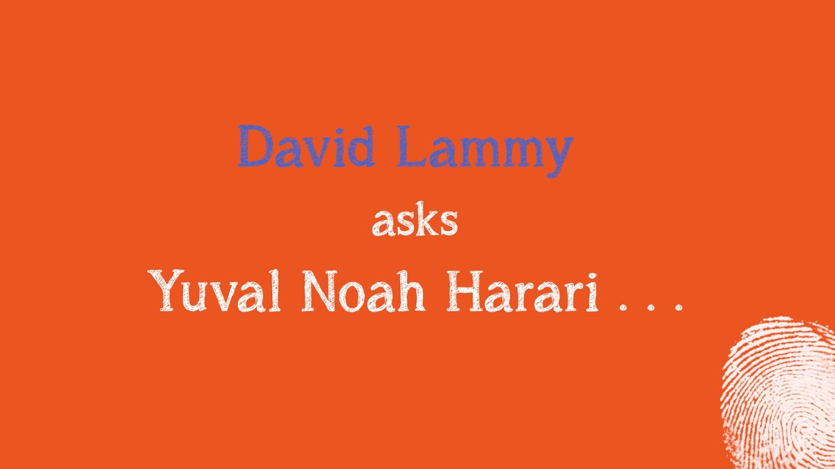 yuval noah harari twitter