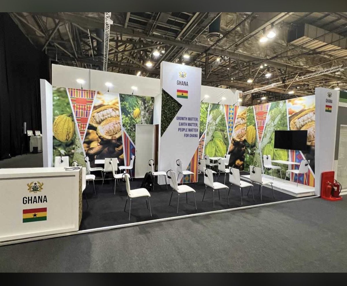 ghredd_official's tweet photo. What a beautiful display of the Ghana 🇬🇭 Pavilion @COP26. Visit the pavilion to learn about the innovative ways we are collectively battling #climatechange.
#COP26 #COP26Glasgow #GhCOP26 #ClimateAction #ClimateAdaptation #climatemitigation https://t.co/IYQeqaprER