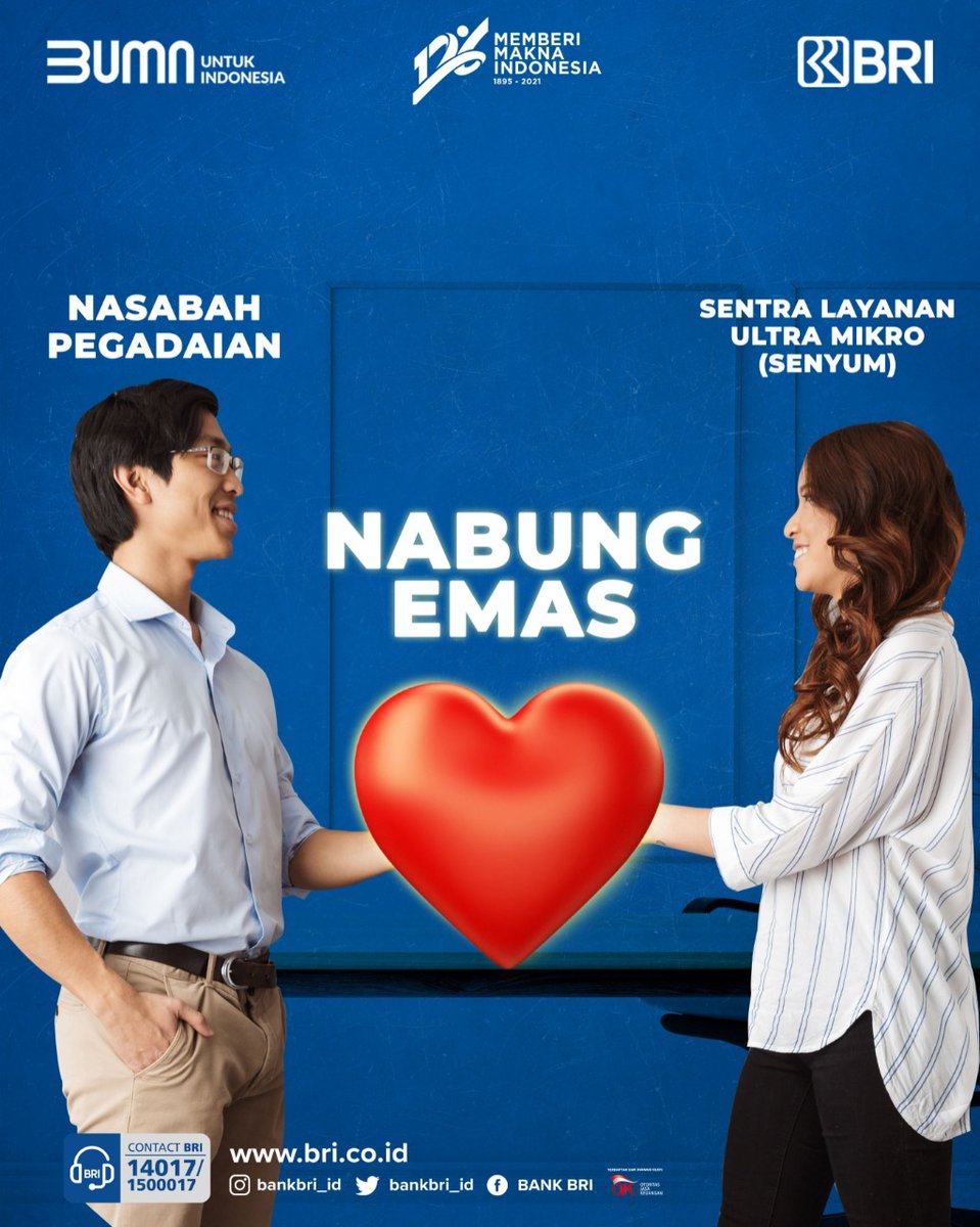 BANKBRI_ID's tweet photo. From 💔  to ❤️  waktu tau investasi emas sekarang jadi makin mudah sejak kehadiran si dia~

#BRI #UntukIndonesiaBrilian #MemberiMaknaIndonesia https://t.co/PXbAwop3P7