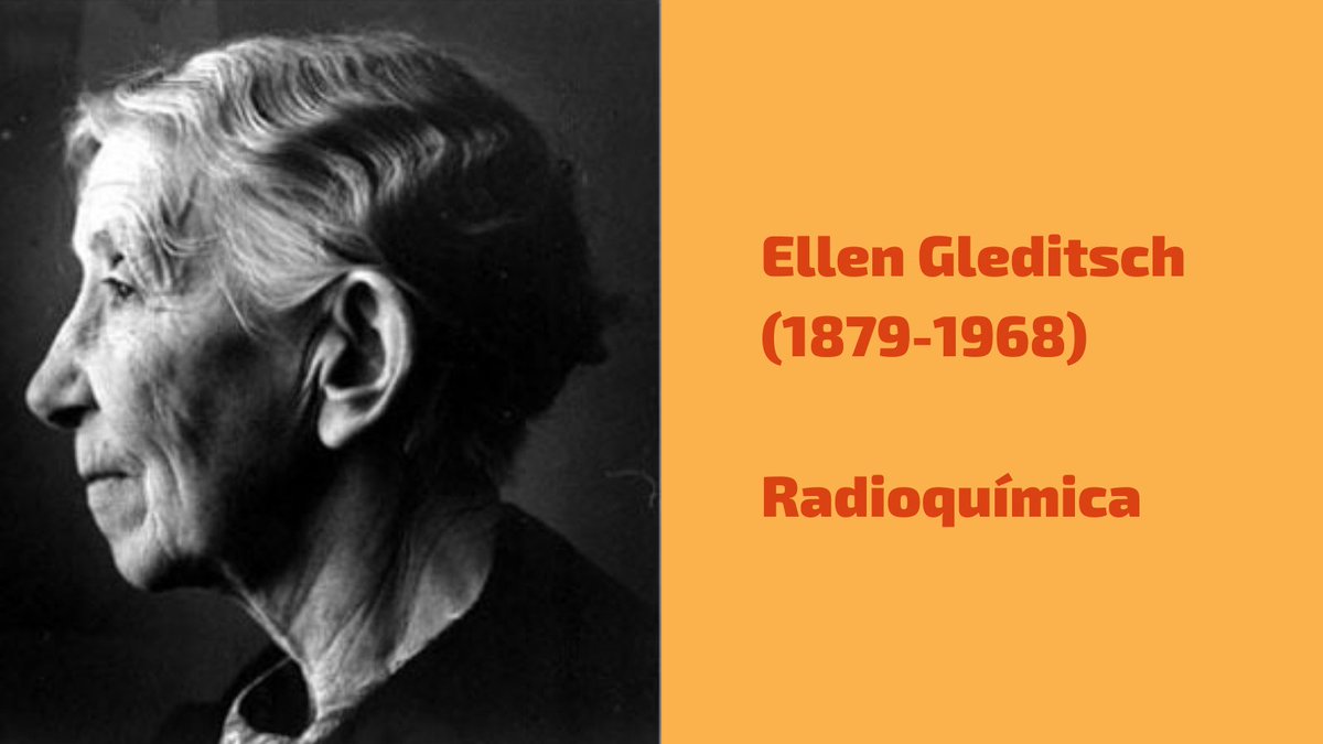 ProyectoMeitner's tweet photo. Ellen Gleditsch (1879-1968) fue una radioquímica noruega conocida por medir la vida media del #radio y por contribuir a demostrar la existencia de los #isótopos. Ejerció de nexo de la red de pioneras de la #radiactividad. [+]

#ProyectoMeitnerIFIC #pioneras #MujeresEnCiencia https://t.co/gX7sXmRfiz