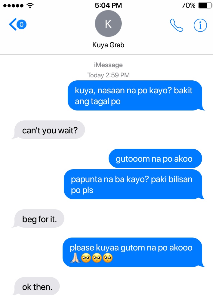 TreeNeeeTEE's tweet image. —Kuya Grab— 

An OffGun AU kung saan gutom na si Gun kaya nag order na lang siya sa grabfood at timing naman na napag-tripan ni Off, na anak ng may-ari ng grab na maging grab rider for a day since bored siya.