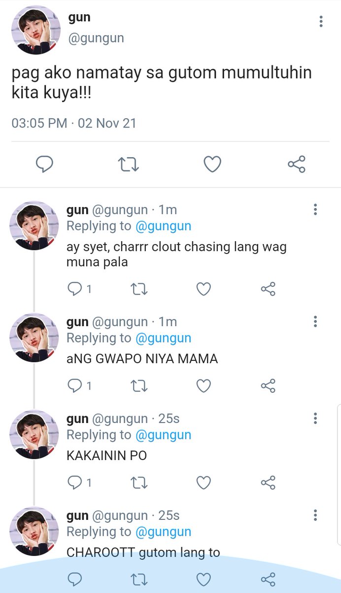 TreeNeeeTEE's tweet image. —Kuya Grab— 

An OffGun AU kung saan gutom na si Gun kaya nag order na lang siya sa grabfood at timing naman na napag-tripan ni Off, na anak ng may-ari ng grab na maging grab rider for a day since bored siya.